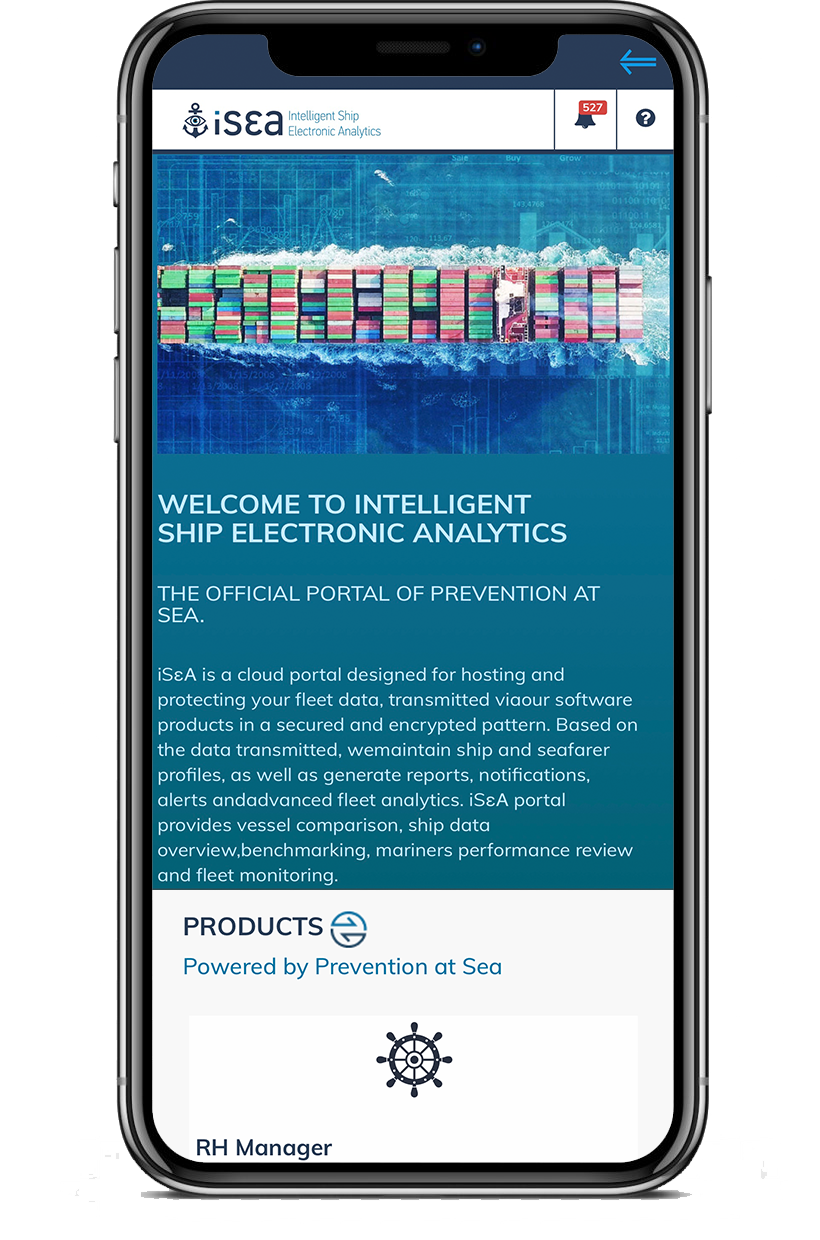 iSea Intelligent Ship Electronic Analytics Tabs and Spaces